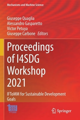 Proceedings of I4sdg Workshop 2021: Iftomm for Sustainable Development Goals by Quaglia, Giuseppe