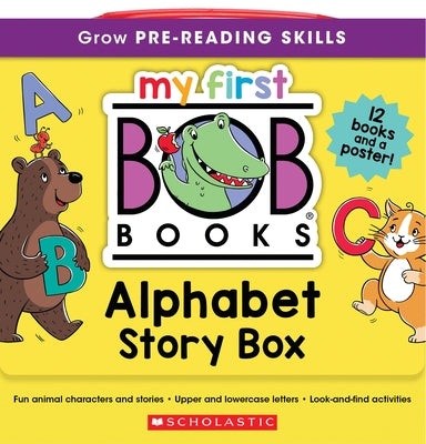 My First Bob Books - Alphabet Story Box Phonics, Letter Sounds, Ages 3 and Up, Pre-K (Reading Readiness) by Kertell, Lynn Maslen