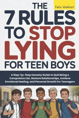 The 7 Rules To Stop Lying For Teen Boys: A Step-by-Step Honesty Guide to Quit Being a Compulsive Liar, Restore Relationships, Achieve Emotional Healin by Valehart, Felix