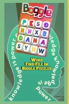 Word Find-Fill In Boggle Puzzles, Issue #1: This Classic Boggle Brain Book Is 6x9 Inches With 150 Puzzles by Time, Abc Fun