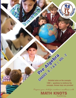 Pre-Algebra: Grades: 6-8 Vol - 2 by Vemuri, M.