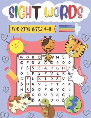 Sight words Word Search For Kids 4-8: Easy word Search Puzzles With Sight Words, To Help Your Kids Improve Their Spelling Skills and Vocabulary by Joeh, MMD