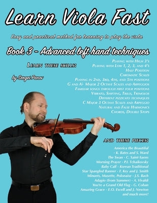 Learn Viola Fast Book 3: Easy and practical method for learning to play the viola by Caceda, Jessica Priscilla