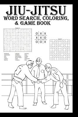 Jiu-Jitsu Word Search, Coloring & Game Book by Anderson, F.