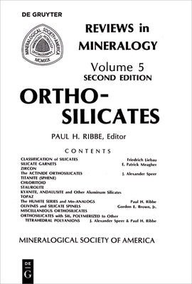 Orthosilicates by Burns, Roger G.
