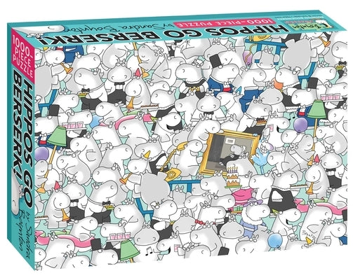Hippos Go Berserk!: 1000-Piece Puzzle by Boynton, Sandra