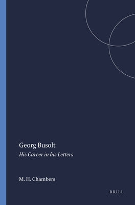 Georg Busolt by Chambers, Mortimer H.