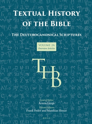 Textual History of the Bible Vol. 2a by Feder, Frank