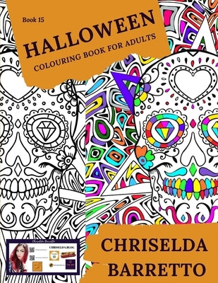 Halloween: Colouring Book For Adults by Barretto, Chriselda