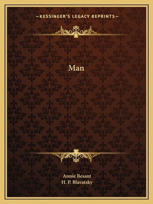 Man by Besant, Annie