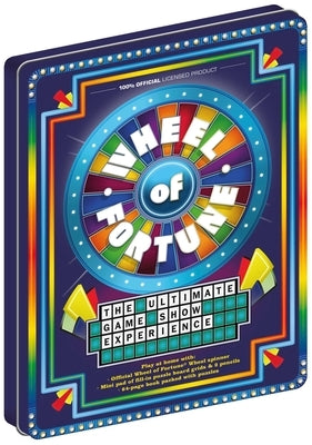 Wheel of Fortune Game Tin: With Official Wheel of Fortune Wheel Spinner and Tons of Puzzles! by Igloobooks