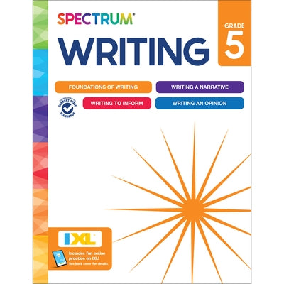Spectrum Writing Workbook, Grade 5 by Spectrum