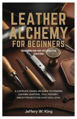 Leather Alchemy for Beginners Transform Raw Hide into Beautiful Creations: A Complete Hands-On Guide to Modern Leather Crafting, Tool Mastery, and DIY by King, Jeffery W.