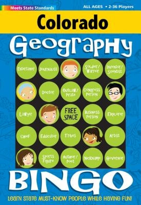 Colorado Geography Bingo Game! by Gallopade International
