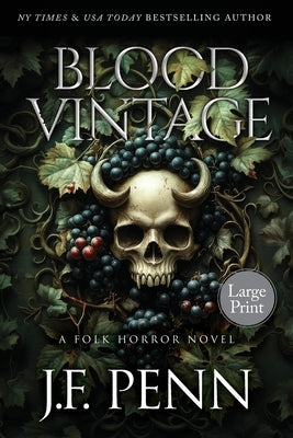 Blood Vintage Large Print: A Folk Horror Novel by Penn, J. F.