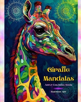 Giraffe Mandalas - Adult Coloring Book - Anti-Stress and Relaxing Mandalas to Promote Creativity: Endearing Giraffe Designs to Relieve Stress and Bala by Art, Harmony