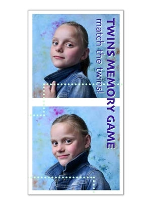 Twins Memory Game: Match the Twins by Strengholt, Maaike
