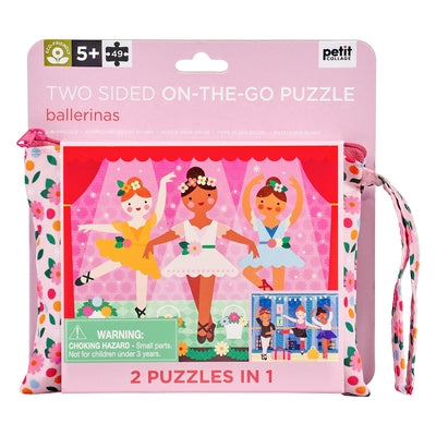 Ballerina Two-Sided On-The-Go Puzzle by Petit Collage