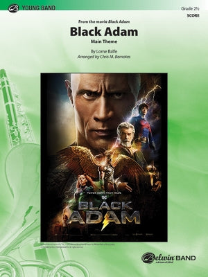 Black Adam: Main Theme, Conductor Score by Balfe, Lorne
