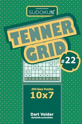 Sudoku Tenner Grid - 200 Easy Puzzles 10x7 (Volume 22) by Veider, Dart