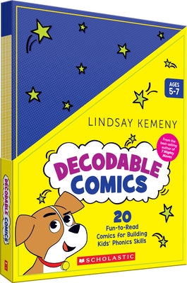 Decodable Comics (Single-Copy Set): 20 Fun-To-Read Comics for Building Kids' Phonics Skills by Kemeny, Lindsay