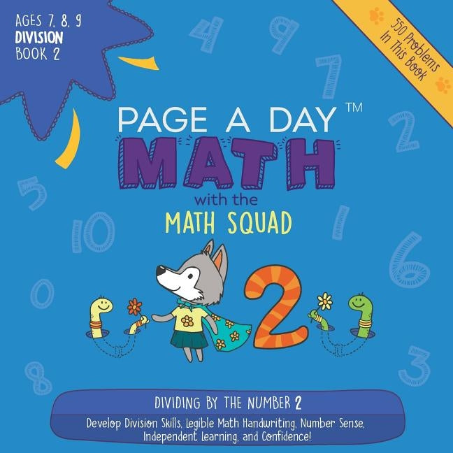 Page A Day Math Division Book 2: Dividing by 2 by Auerbach, Janice
