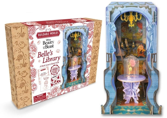 Disney Beauty and the Beast: Belle's Library: Buildable Worlds - A Book Lover's Book Nook by Igloobooks