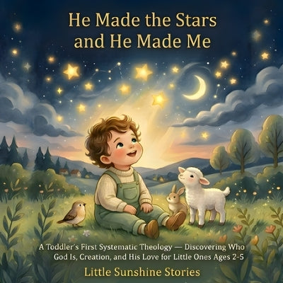 He Made the Stars and He Made Me: A Toddler's First Systematic Theology - Discovering Who God Is, Creation, and His Love for Little Ones Ages 2-5 by Stories, Little Sunshine