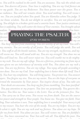 Praying the Psalter (FOR WOMEN) by Rapp, David