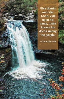 General Worship Bulletin: Unto the Lord (Package of 100): 1 Chronicles 16:8 (Kjv) by Broadman Church Supplies Staff