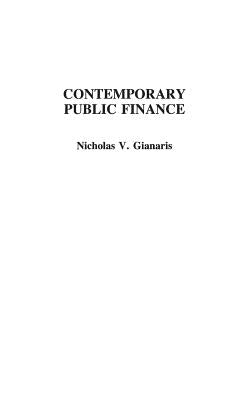 Contemporary Public Finance by Gianaris, Nicholas