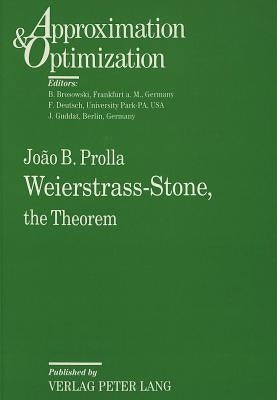Weierstrass-Stone,: The Theorem by Brosowski, Bruno