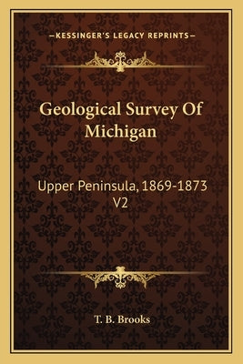 Geological Survey Of Michigan: Upper Peninsula, 1869-1873 V2: Iron Bearing Rocks by Brooks, T. B.