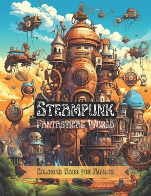 Steampunk Fantastical World: Coloring Book for Adults Steam-Powered Machinery. Wonderful City from the 19th Century by Published, Al&vy