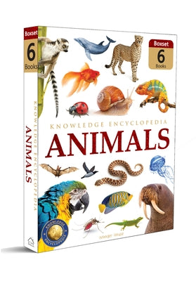 Animals: Collection of 6 Books: Knowledge Encyclopedia for Children (Box Set) by Wonder House Books