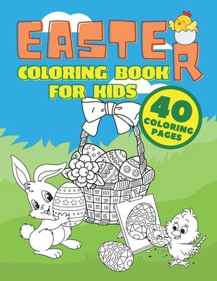 Easter Coloring Book for Kids: Easter gift for Preschoolers and Little Kids Large Print, Big & Easy, Simple Drawings (Easter Coloring Books) by Publishing, Athos