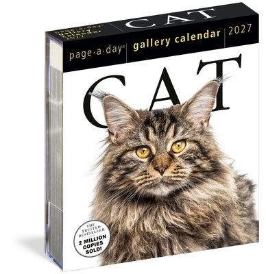 Cat Page-A-Day(r) Gallery Calendar 2027: A Delightful Gallery of Cats for Your Desktop by Workman Calendars
