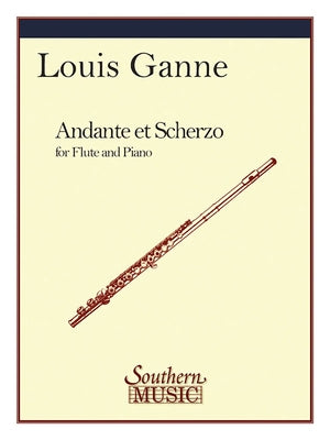 Andante and Scherzo: Flute by Ganne, Louis