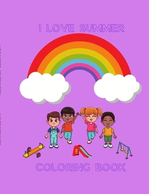 I Love Summer: Coloring Book by Gates, Gwen