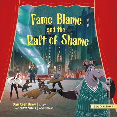 Fame, Blame, and the Raft of Shame [With Envelope] by Crenshaw, Dan