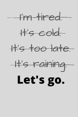 Let's Go: Workout Journal: Guided blank 6 week workout journal with summaries by M, Jenna
