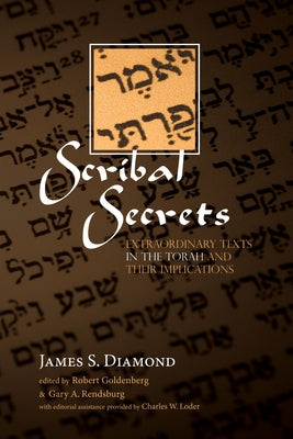 Scribal Secrets: Extraordinary Texts in the Torah and Their Implications by Diamond, James S.