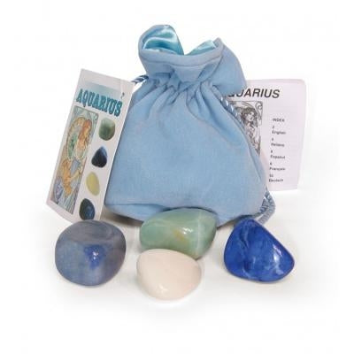 Aquarius Astrological Crystal Talismans by Lo Scarabeo