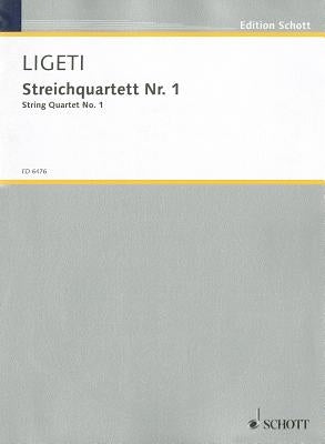 String Quartet No. 1: Score & Parts by Ligeti, Gyorgy