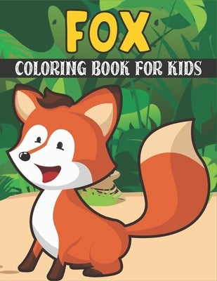 Fox Coloring Book For Kids: 50 Baby Fox Coloring Pages by Publications, Rr