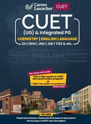 Cuet 2022: Chemistry and English Guide by Awdhesh Dubey & Shiva Kumar by Launcher, Career