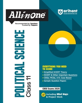 All in One Political Science 11th by Pandey, Aditi Verma Deepanshu
