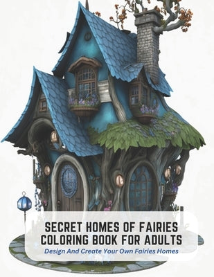 Secret Homes of Fairies Coloring Book for Adults: Design And Create Your Own Fairies Homes by Ryan, Angela
