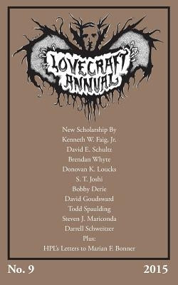 Lovecraft Annual No. 9 (2015) by Joshi, S. T.