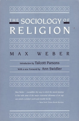 The Sociology of Religion by Weber, Max